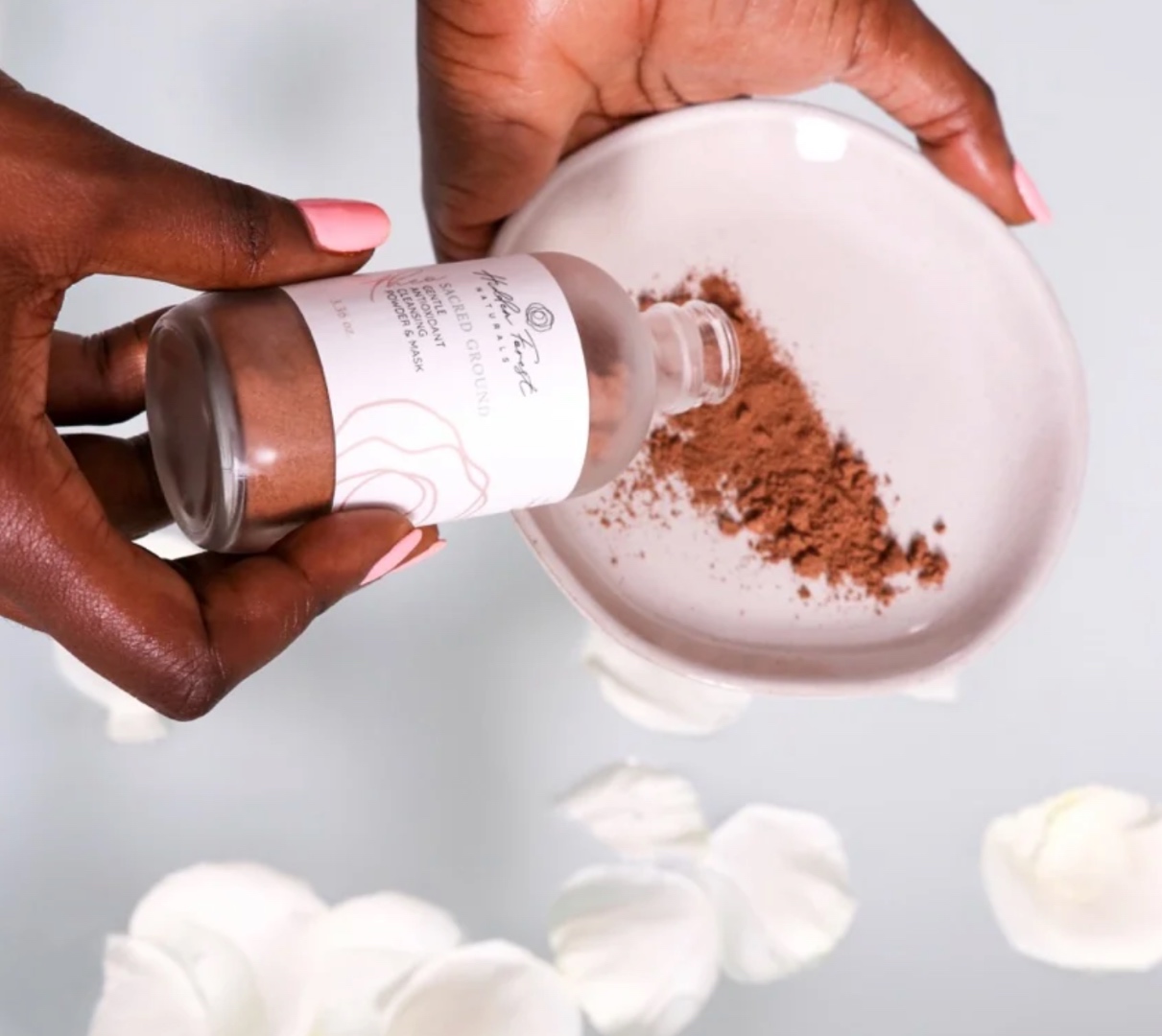 Hidden Forest Naturals — Sacred Ground cleansing powder & mask, a Kensington House brand engagement